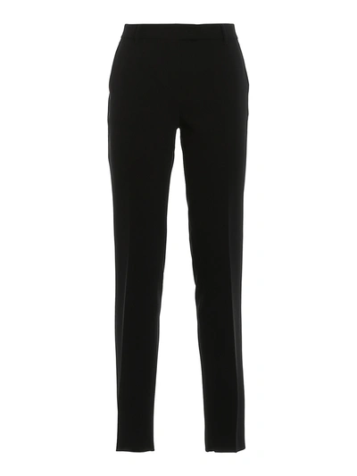 Max Mara Kerry Cady Trousers In Black