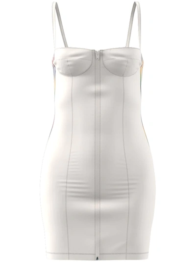 Adidas Originals X Paolina Russo Corset Dress In White