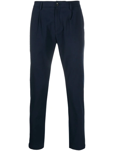 Department 5 Slim Fit Trousers In Blue