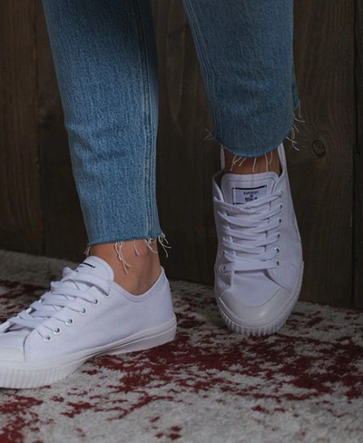 Superdry Women's Low Pro Trainers White ModeSens
