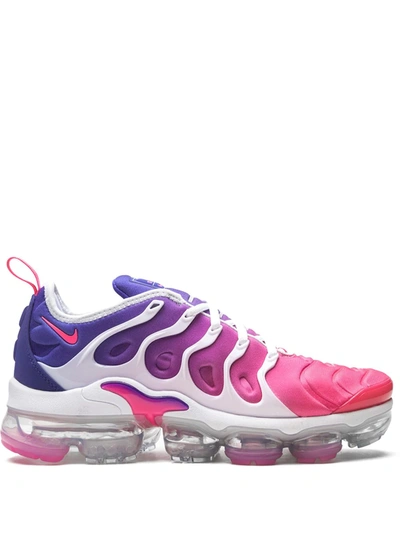 Nike Women's Air Vapormax Plus Se Running Sneakers From Finish Line In Multi-color,concord,vast Grey,pink Blast