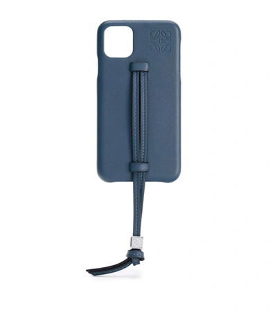 Loewe Iphone 11 Pro Max Handle Cover Case In Blue