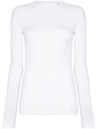 Falke Maximum Warm Long-sleeve Top In White