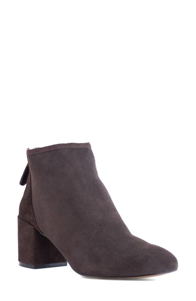 Cecelia New York Nolton Bootie In Brown Leather