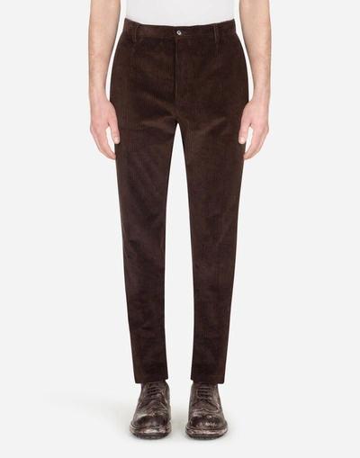 Dolce & Gabbana Corduroy Pants