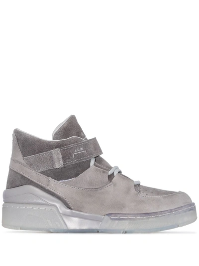 Converse Erx 260 High Top Suede Sneakers In Grey