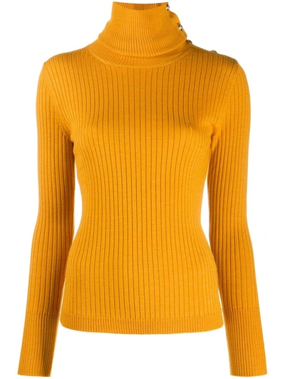 Barena Venezia Ribbed-knit Virgin Wool Jumper In Yellow