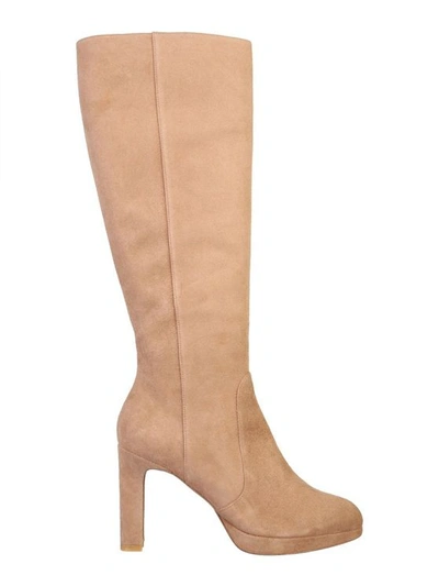 Stuart Weitzman Women's Beige Boots