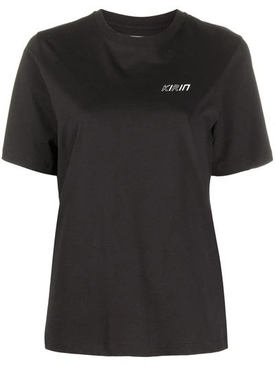 Kirin Logo T-shirt In Black