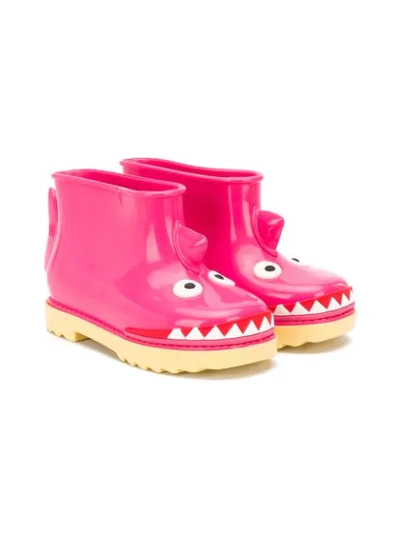 Mini Melissa Kids' Under The Sea Rain Boots In Pink