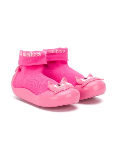 Mini Melissa Kids' Alpha Play Stretch Boots In Pink