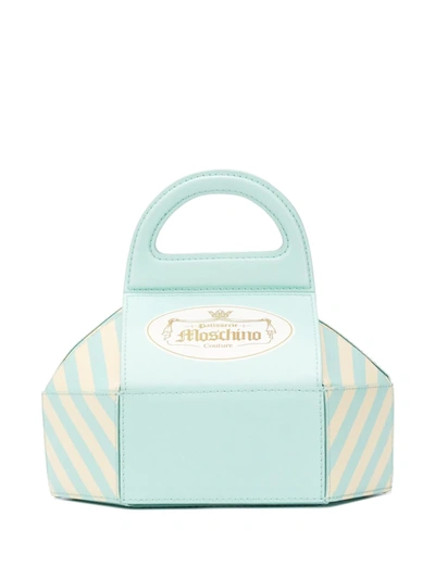 Moschino Patisserie Mini Bag In Blue