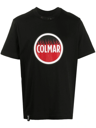 Colmar Vision Of Super Crew Neck T-shirt In Black