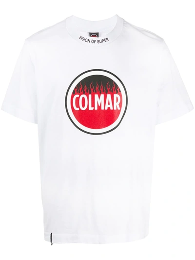 Colmar Vision Of Super Crew Neck T-shirt In White