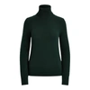 Ralph Lauren Cashmere Turtleneck Sweater In Regent Green
