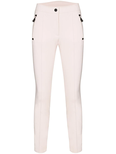 Moncler Sportivo Stretch-twill Slim-leg Ski Pants In Pink