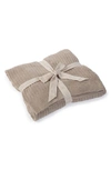 Barefoot Dreamsr Barefoot Dreams Cozychic Light Ribbed Throw In Sand
