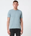 Allsaints Men's Brace Crew T-shirt In Force Blue