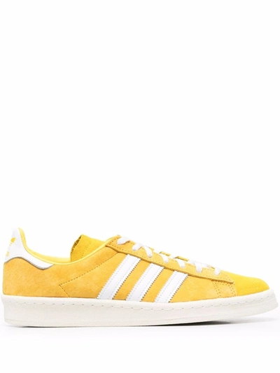 Adidas Originals Campus 80's Sneakers In Yellow In White
