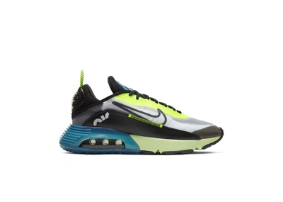 Pre-owned Nike  Air Max 2090 Volt In White/volt/valerian Blue