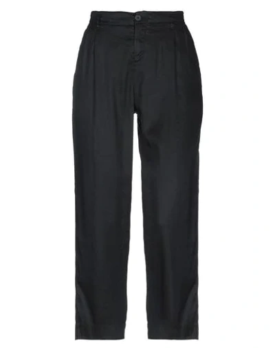 European Culture Casual Pants In Black