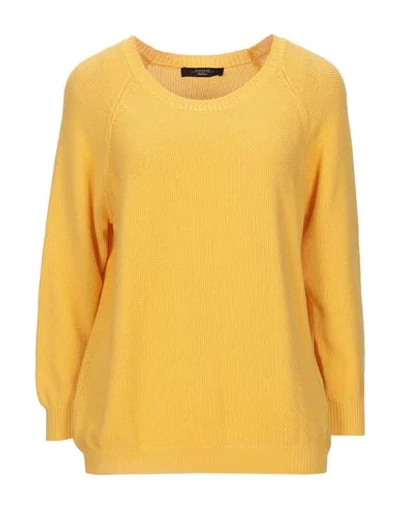 Weekend Max Mara Sweater In Yellow