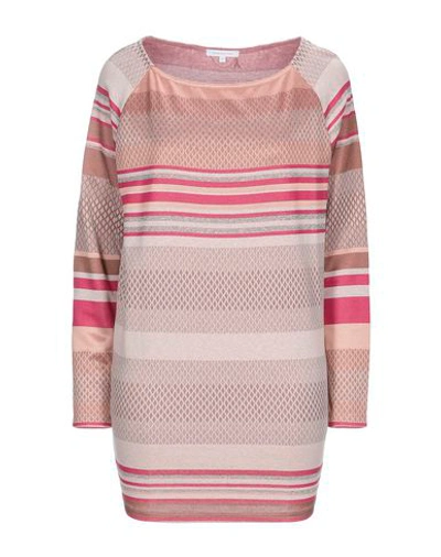 Patrizia Pepe Sweaters In Pale Pink