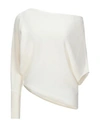 High By Claire Campbell Cashmere Blend In Ivory