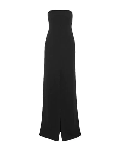 Akris Long Dresses In Black