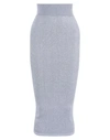 Rick Owens Maxi Skirts In Light Grey