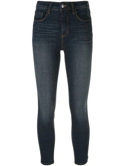 L Agence L'agence Margot High-rise Skinny Jeans In Orlando In Fleetwood