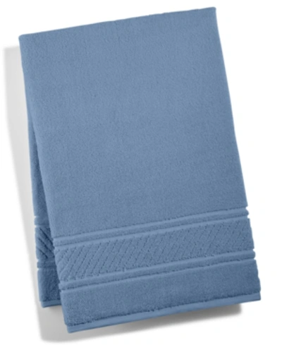 Martha Stewart Collection Collection Spa 100% Cotton Bath Sheet, 33" X 64", Exclusively At Macy's In Rowboat