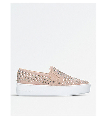 michael kors trent embellished slip on