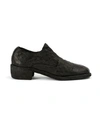 Guidi Textured Lace-up Shoes