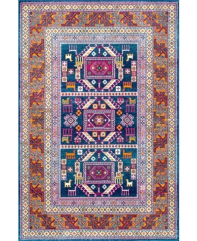 Nuloom Marisela Rzbd48a Navy 8' X 10' Area Rug