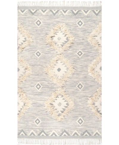 Nuloom Savannah Spmo01d Silver 5' X 8' Area Rug