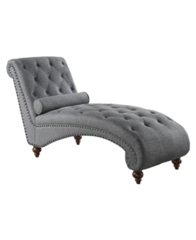 Furniture Paighton Chaise In Grey