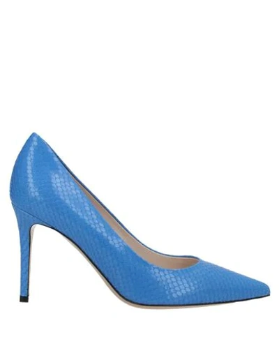 Deimille Pumps In Azure