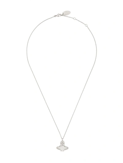 Vivienne Westwood Ariella Orb Silver-tone Necklace