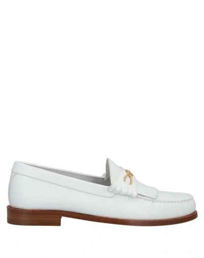 Celine Loafers In White