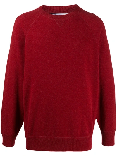 Brunello Cucinelli Long-sleeve Sweatshirt In Red