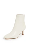 Sam Edelman Women's Lizzo Martini-heeled Booties Women's Shoes In White