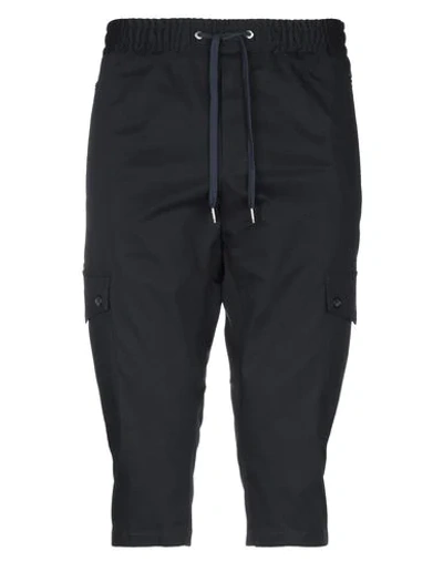 Dolce & Gabbana Cropped Pants In Dark Blue