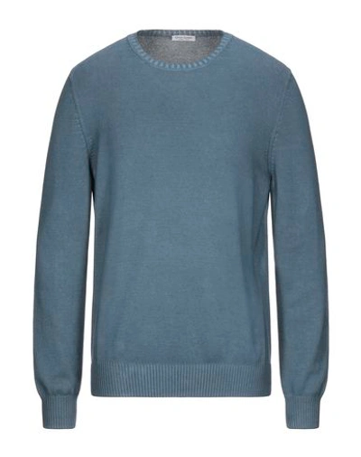 Gran Sasso Sweaters In Blue