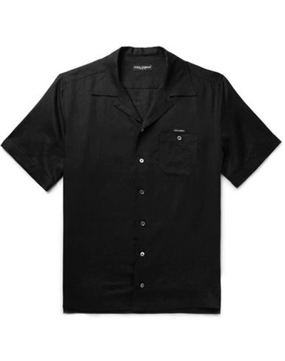 Dolce & Gabbana Shirts In Black
