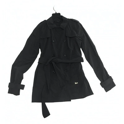 Pre-owned Gucci Black Trench Coat