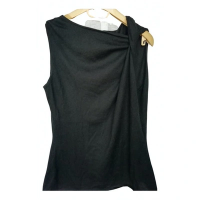 Pre-owned Gucci Black Cashmere  Top