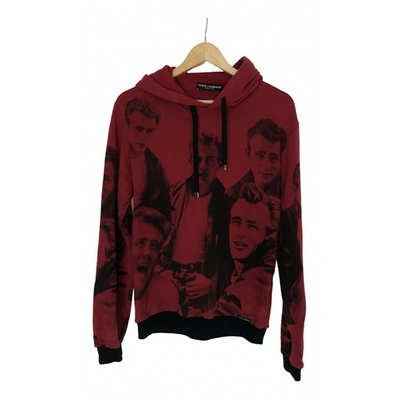 Pre-owned Dolce & Gabbana Knitwear & Sweatshirt In Red