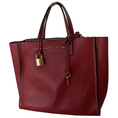 Pre-owned Marc Jacobs Leather Bag In Red
