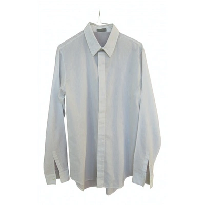 Pre-owned Dior White Cotton Shirts
